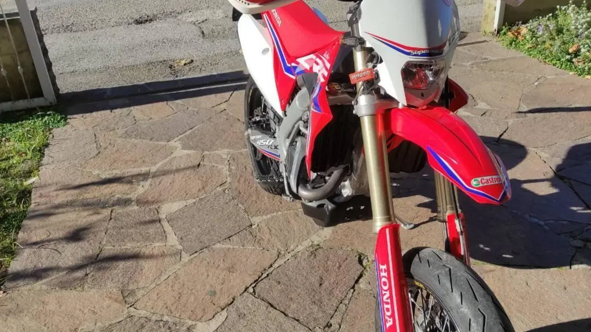 Honda CRF 450RX Supermoto (2018)  (7)