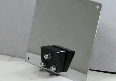 Portatarga inclinato universale cromato per targa  - Annuncio 8548212