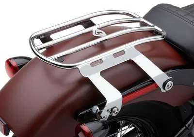 portapacchi standard cromato monoposto per Softail  - Annuncio 9257635