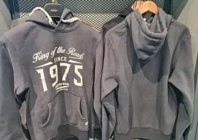 Felpa con cappuccio "King of the road" Honda - Annuncio 9330273