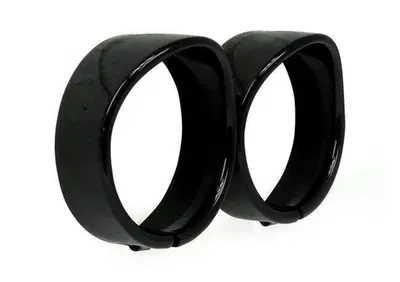 Ghiere per fari supplementari da 4,5” Visored nere  - Annuncio 8558413