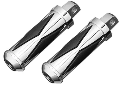 Pedaline diamond gomma e cromo per passeggero Cust  - Annuncio 8560827