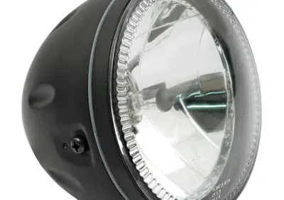 Faro anteriore 5 3/4'' Skyline nero montaggio late  - Annuncio 8557975