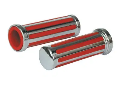 Manopole Classiche rosse e cromo per acceleratore  - Annuncio 9106070