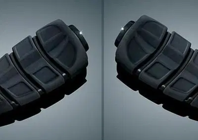 Pedaline Kuryakyn Kinetic nere senza adattatori Ku  - Annuncio 9334735