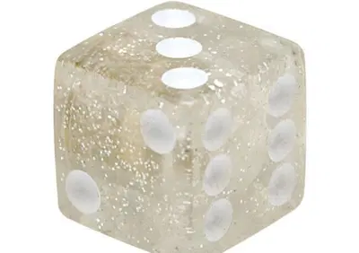 Tappini valvola Dice glitterati trasparenti Trik T  - Annuncio 8558590