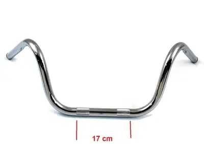 Manubrio cromato replica per Softail Springer FXST  - Annuncio 9017724