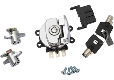 Blocchetto chiave accensione e borse cromato per R Drag Specialties - Annuncio 8827425