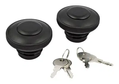 Tappi benzina con serratura neri per Sportster, FX  - Annuncio 8559981