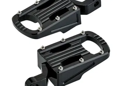 Pedaline guidatore Biltwell Punisher nere con adat - Annuncio 8562736