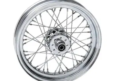 Ruota posteriore a 40 raggi cromata 16x3 per Sport  - Annuncio 9211997