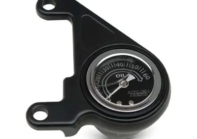 Kit manometro pressione olio Ness Radius nero con Arlen Ness - Annuncio 8828037