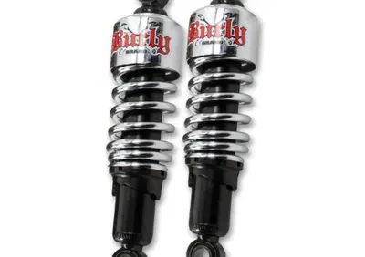 Ammortizzatori 10,5" cromati Burly Slammer per Dyn  - Annuncio 8549193