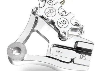 Pinza freno PM 4 pistoni post. con supporto - crom Performance Machine - Annuncio 9024541