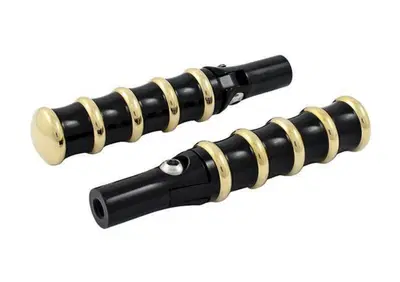 Pedaline guidatore K-Tech Vintage nere e ottone co  - Annuncio 8560837