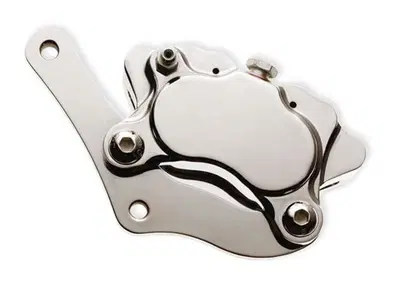 Pinza freno DNA ant. 4 Pistoni cromata con support  - Annuncio 8555149