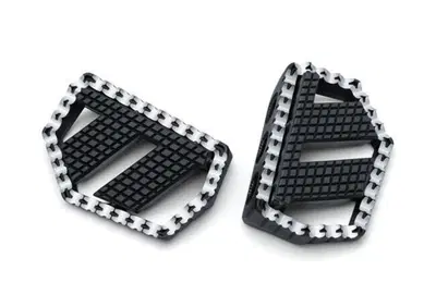 Pedaline Kuryakyn Mini Boards Riot-X nere e cromat  - Annuncio 8562692