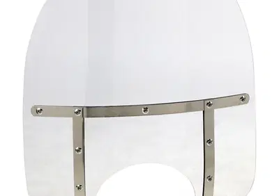 Parabrezza Memphis Fats alto 48 cm trasparente per  - Annuncio 8563760