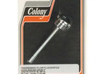 Tappo cromato con astina livello olio cambio per D  - Annuncio 9018505