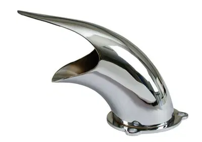 Cornetto Velocity Stack Air Scoop cromato per carb  - Annuncio 8556234