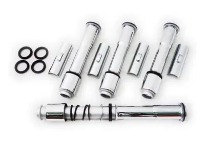 Kit copriaste completo cromate per Sportster dal 2  - Annuncio 9339664