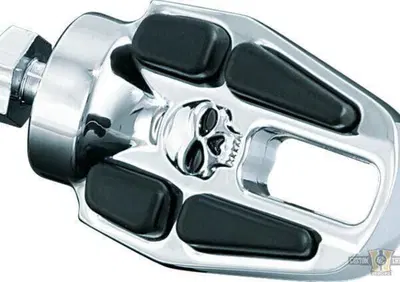 Pedalino cambio Kuryakyn Zombie cromato con gomma  - Annuncio 8555327