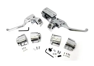 Kit comandi manubrio cromati per disco singolo da  - Annuncio 8562135