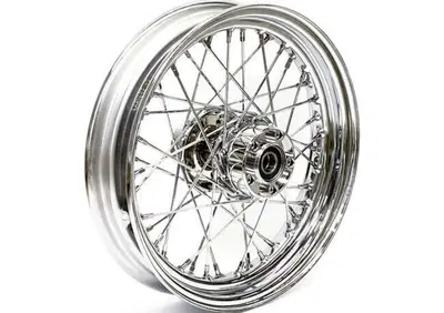 Ruota posteriore a 40 raggi 16x3 cromata per Sport  - Annuncio 9211996