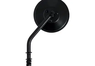 Specchietto rotondo da 4" (10cm) stelo corto nero  - Annuncio 8546739