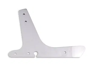 Piastre cromate per schienalino Sissy Bar fisso pe  - Annuncio 8828551