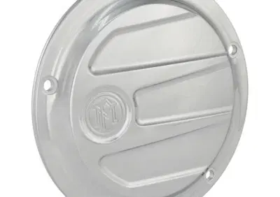 Coperchio frizione derby cover PM Scallop cromato Performance Machine - Annuncio 8553603