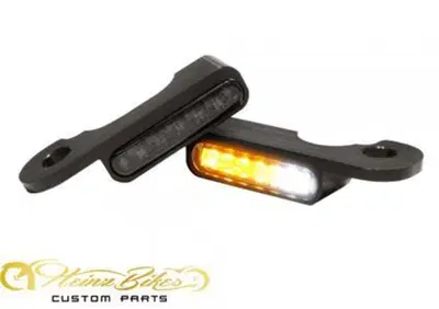 Frecce anteriori/posizione LED Omologate nere Hein  - Annuncio 8560559