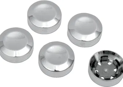 Copri bulloni puleggia cromati per Sportster dal 2  - Annuncio 9195928