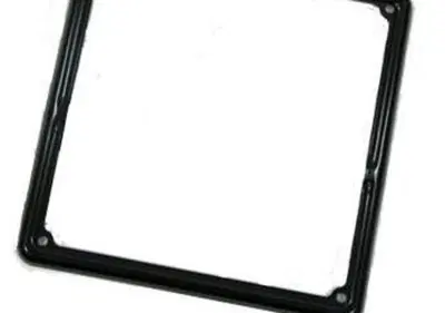 Cornice portatarga nera per targa dal 1999 in poi  - Annuncio 8548215