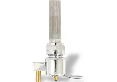 Rubinetto benzina Monster Flow alto flusso - croma  - Annuncio 8550462