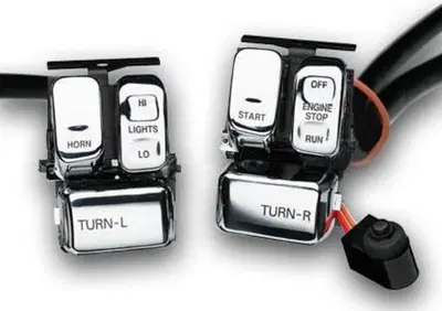 Interruttori cromati con lettere nere per vari mod  - Annuncio 8554580