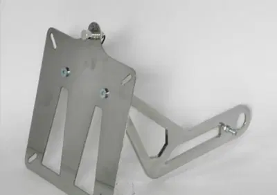 Portatarga italiana laterale universale Gray India  - Annuncio 8548222