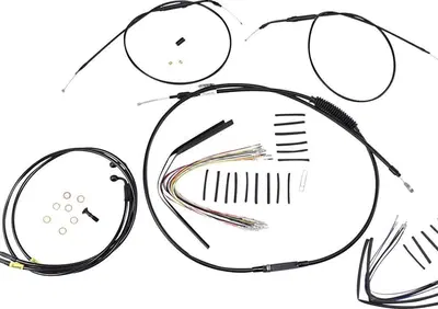 Kit cavi neri per manubrio T-BAR alto 12" (30 cm)  - Annuncio 9055515