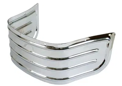 Ornamento parafango anteriore cromato scanalato pe  - Annuncio 8555516