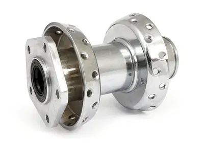 Mozzo anteriore 40 fori Cromato singola flangia pe  - Annuncio 8559417