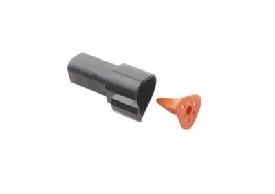 Spinotto femmina a 3 fili - nero - DT Series Custo  - Annuncio 8550251