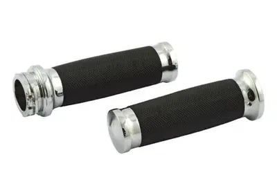 Manopole Duke nere e cromo per acceleratore tradiz  - Annuncio 8549494