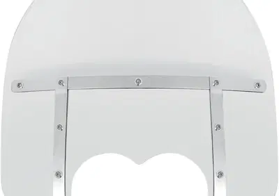 Parabrezza Memphis Fats alto 38 cm trasparente per  - Annuncio 8563737