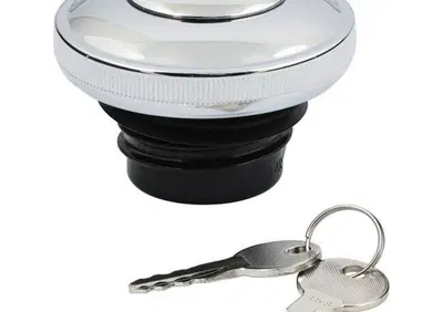 Tappo benzina con serratura cromato ventilato per  - Annuncio 8559982