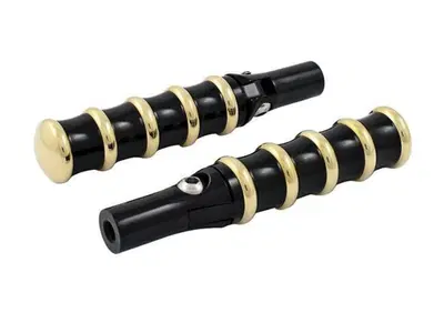 Pedaline guidatore K-Tech Vintage nere e ottone co  - Annuncio 8562749