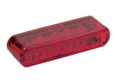 Faro posteriore Shorty LED lenti rosse Motorcycle  - Annuncio 8557911