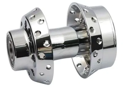 Mozzo anteriore 40 fori Cromato singola flangia Pe  - Annuncio 8559465