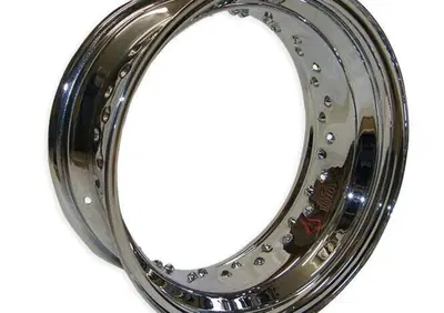 Cerchione 17x6,25 - 80 fori- inox lucido TTS  - Annuncio 8558107