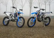 Moto a 2 o 4 TEMPI per fare ENDURO? PROVA TM 300 2T e 450 4T in pista e nel bosco. Quante SORPRESE [VIDEO E GALLERY]