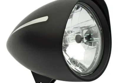 Faro anteriore 5 3/4'' Classic Extreme nero e crom  - Annuncio 8557966